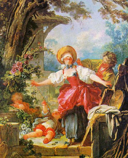 Jean Honore Fragonard Le collin maillard